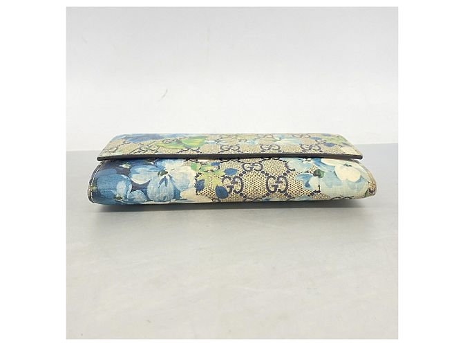 Cartera larga Gucci GG Blooms Azul marino - vista 2