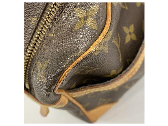 Sac pochette Louis Vuitton Monogram Compiegne 28 Marron - vue 7