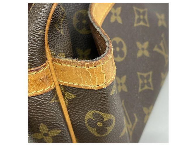 Sac pochette Louis Vuitton Monogram Compiegne 28 Marron - vue 8