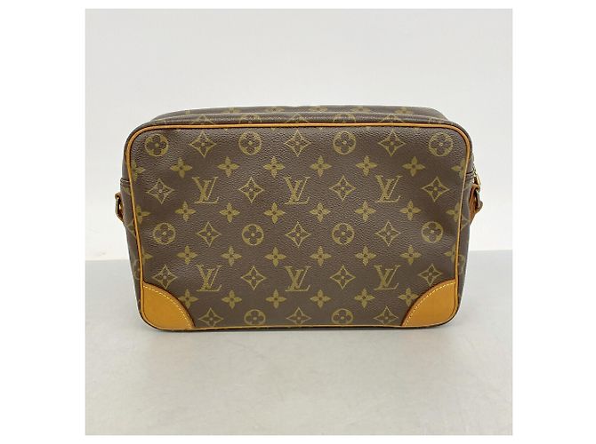 Sac à épaule Louis Vuitton Monogram Trocadero 30 Marron - vue 11