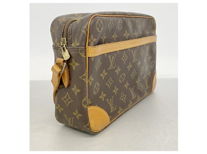 Sac à épaule Louis Vuitton Monogram Trocadero 30 Marron - vue 2