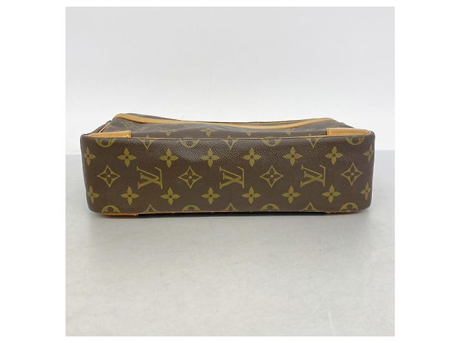 Sac à épaule Louis Vuitton Monogram Trocadero 30 Marron - vue 3