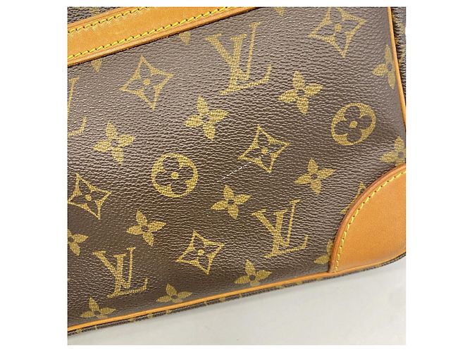Sac à épaule Louis Vuitton Monogram Trocadero 30 Marron - vue 6