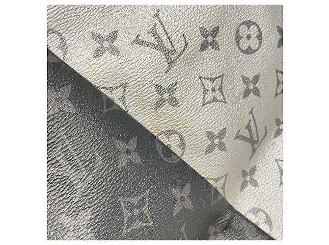 Borsa Tote Split Louis Vuitton Monogram Eclipse M43816 Marrone Nero - vista 11