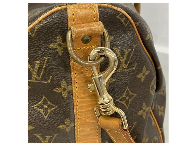 Keepall Borsa Boston Louis Vuitton Marrone - vista 10