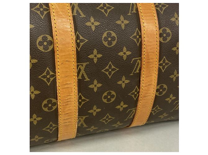 Keepall Borsa Boston Louis Vuitton Marrone - vista 11