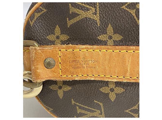 Keepall Borsa Boston Louis Vuitton Marrone - vista 5