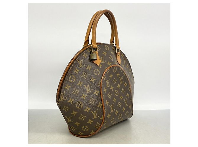 Borsa Louis Vuitton Monogram Ellipse MM Marrone - vista 2