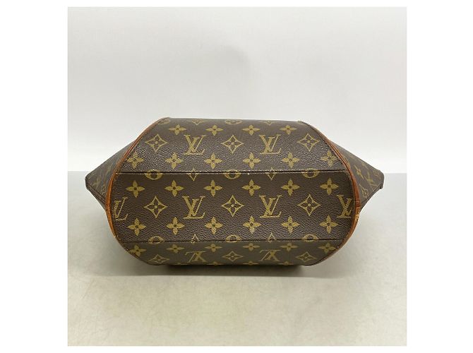 Borsa Louis Vuitton Monogram Ellipse MM Marrone - vista 3