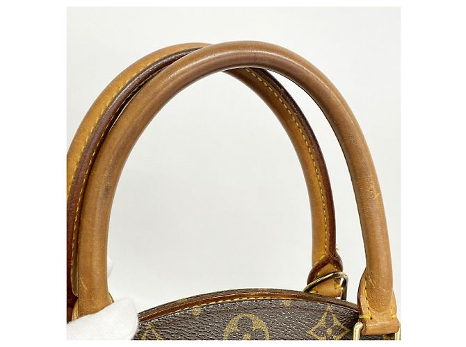 Borsa Louis Vuitton Monogram Ellipse MM Marrone - vista 7
