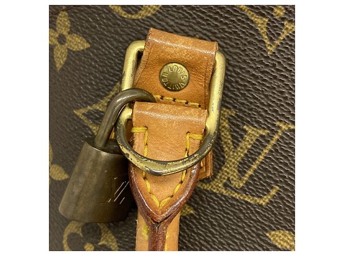 Borsa Louis Vuitton Monogram Ellipse MM Marrone - vista 8