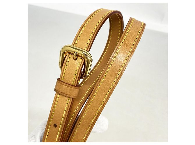 Sac à épaule Louis Vuitton Vernis Christie MM Bronze - vue 8