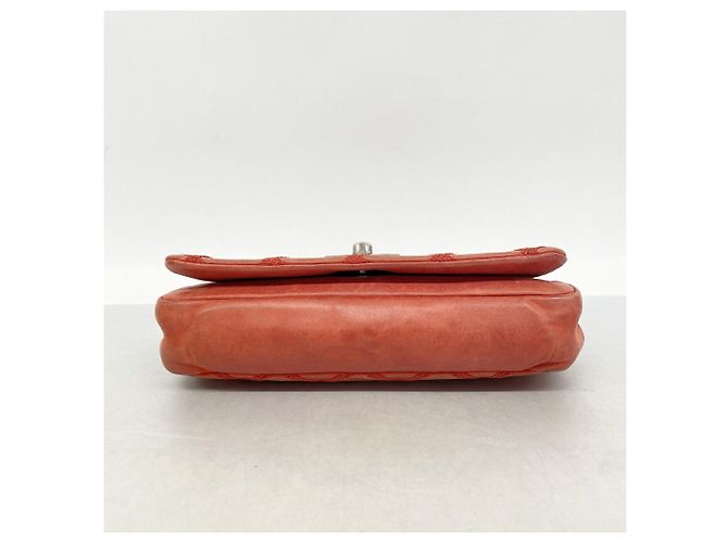 Borsa a tracolla Chanel Wild Stitch rossa Rosso - vista 3