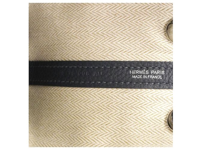 Hermès Borsa Tote Hermes Neo Garden Blu - vista 5