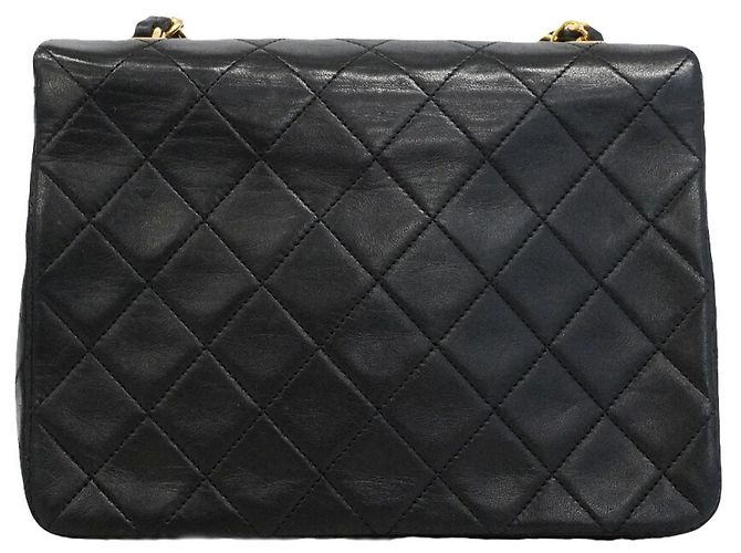 Borsa a tracolla Chanel Mini Matelassé con catena Nero - vista 13