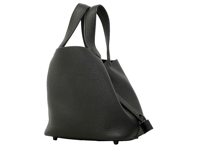 Hermès Bolsa Hermes Picotin Lock PM Preto - vista 2