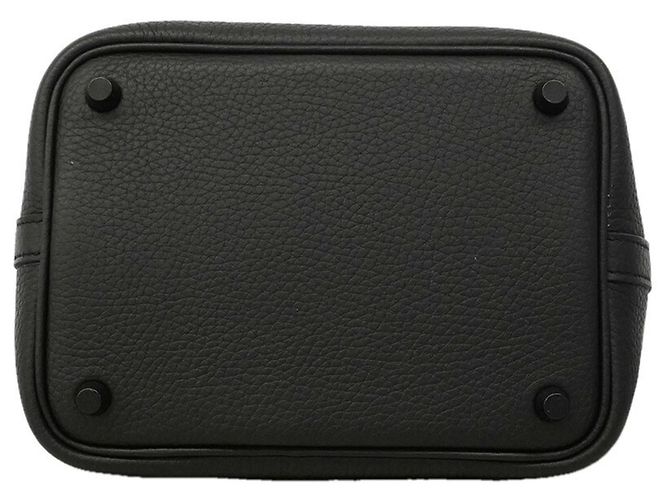 Hermès Bolsa Hermes Picotin Lock PM Preto - vista 3
