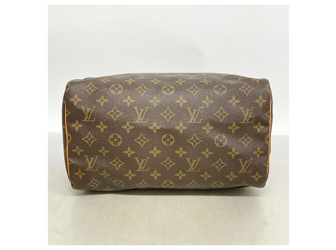 Borsa Louis Vuitton Monogram Speedy 30 Marrone - vista 3