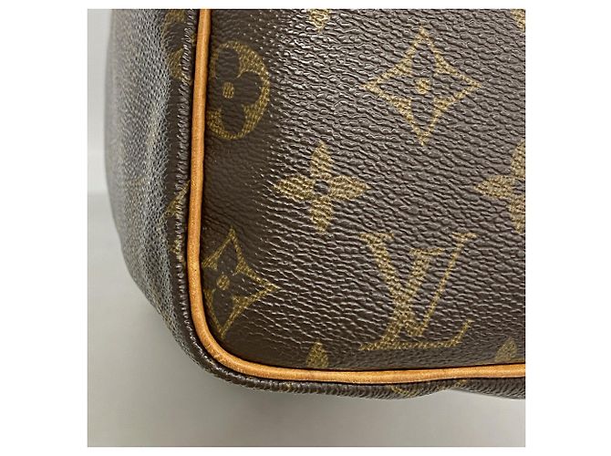 Borsa Louis Vuitton Monogram Speedy 30 Marrone - vista 7