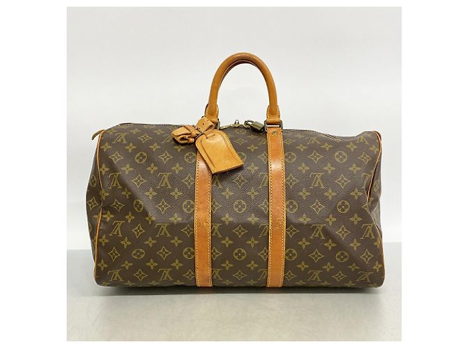 Keepall Louis Vuitton Boston Tasche Braun - Ansicht 11