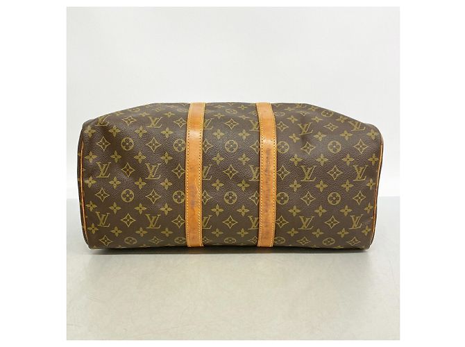 Keepall Louis Vuitton Boston Tasche Braun - Ansicht 3