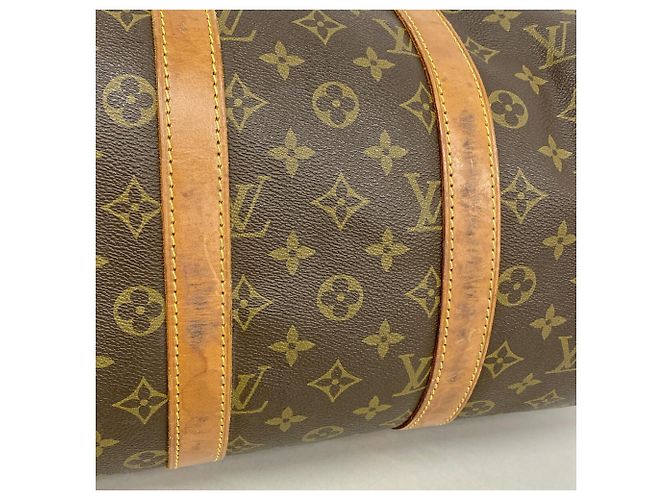 Keepall Louis Vuitton Boston Tasche Braun - Ansicht 8
