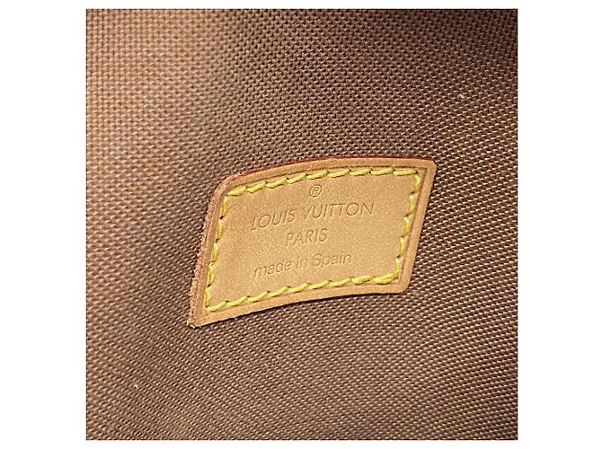 Borsa a tracolla Louis Vuitton Monogram Pochette Gange Marrone - vista 5