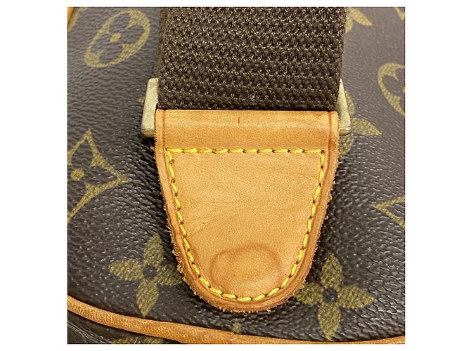 Borsa a tracolla Louis Vuitton Monogram Pochette Gange Marrone - vista 6