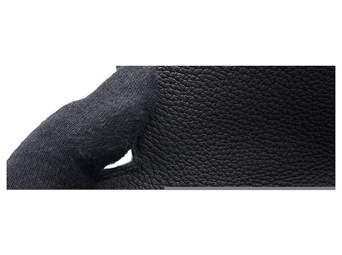 Hermès Borsa Hermes Kelly 28 in pelle Togo nera Nero - vista 9