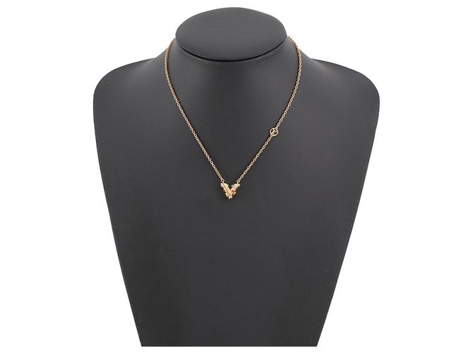 Louis Vuitton Collar Essential V Planet Dorado - vista 4