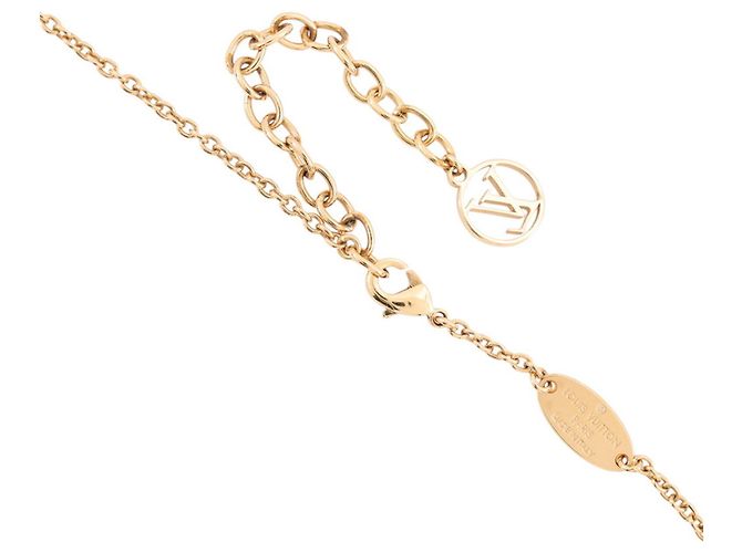 Louis Vuitton Collar Essential V Planet Dorado - vista 5