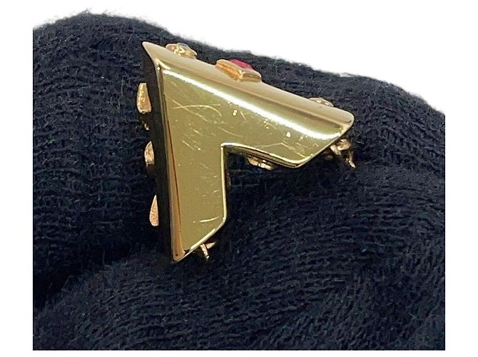 Louis Vuitton Collar Essential V Planet Dorado - vista 7