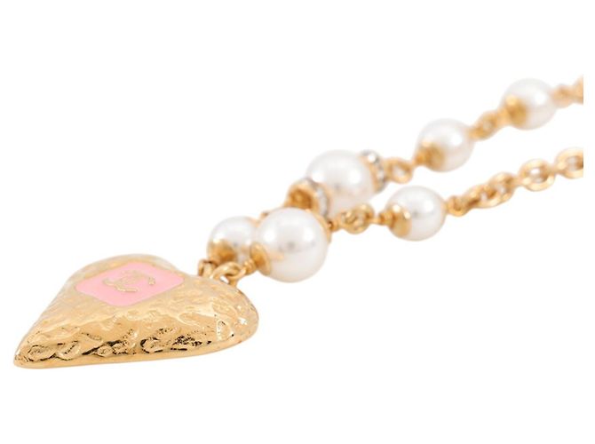 Collana Chanel Coco Mark Heart D'oro - vista 2