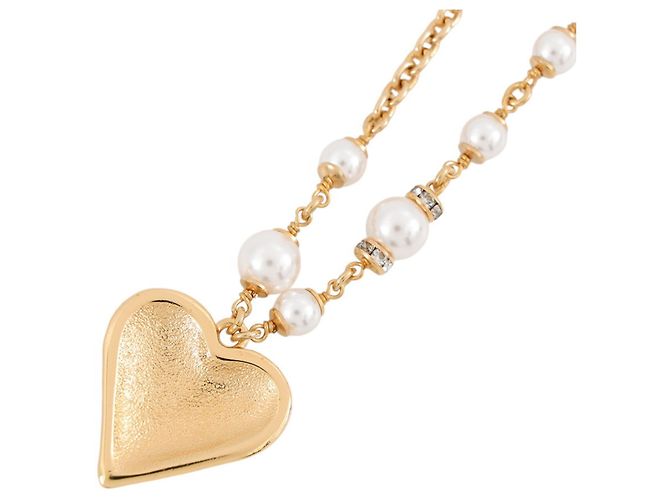 Collana Chanel Coco Mark Heart D'oro - vista 3