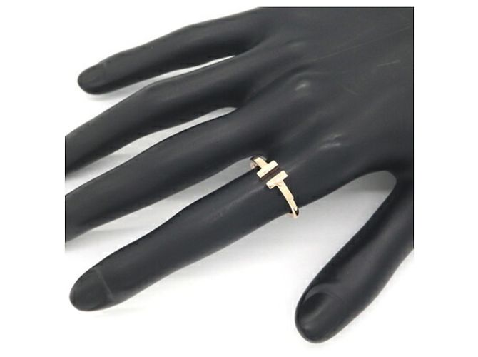 Autre Marque Tiffany & Co. Ringband aus Roségold Golden - Ansicht 4