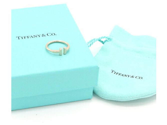 Autre Marque Tiffany & Co. Ringband aus Roségold Golden - Ansicht 5
