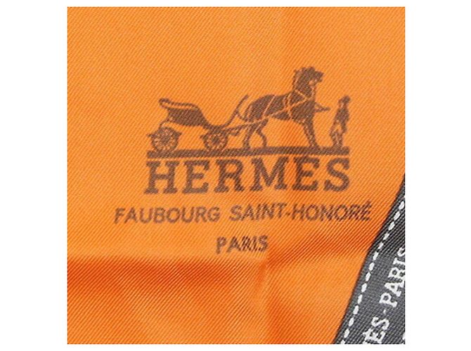 Hermès Hermes Seidentuch in Orange - Ansicht 2