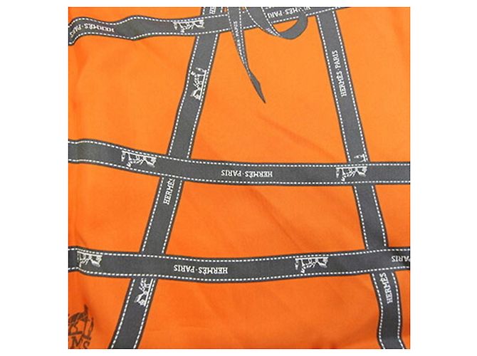 Hermès Hermes Seidentuch in Orange - Ansicht 4