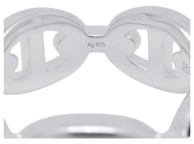 Ring Hermès Anillo Hermes Chaine d'Ancre Enchainee PM - vista 10