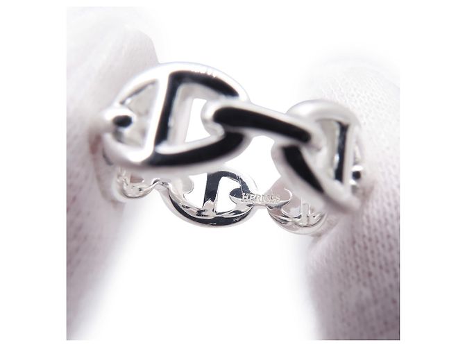 Ring Hermès Anillo Hermes Chaine d'Ancre Enchainee PM - vista 7