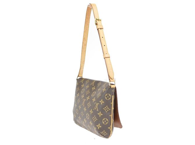 Louis Vuitton Musette Tango Monogram Canvas Marrone - vista 4