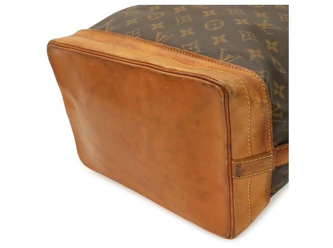 Borsa a tracolla Louis Vuitton Monogram Noe Marrone - vista 4