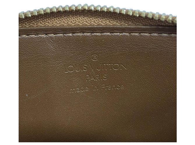 Pouch Louis Vuitton Vernis Lexington in Bronze Bronzo - vista 5