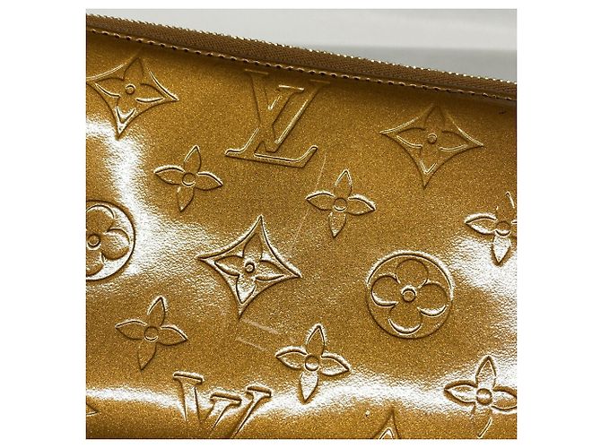 Pouch Louis Vuitton Vernis Lexington in Bronze Bronzo - vista 9