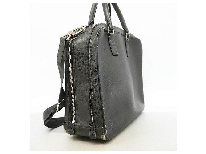 Louis Vuitton Taiga Neo Alexander Briefcase Grigio - vista 2