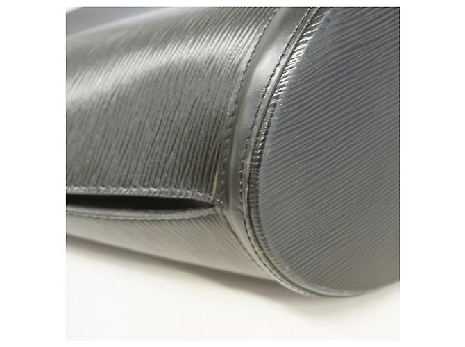 Borsa a tracolla Louis Vuitton Epi Saint Jacques Nero - vista 7
