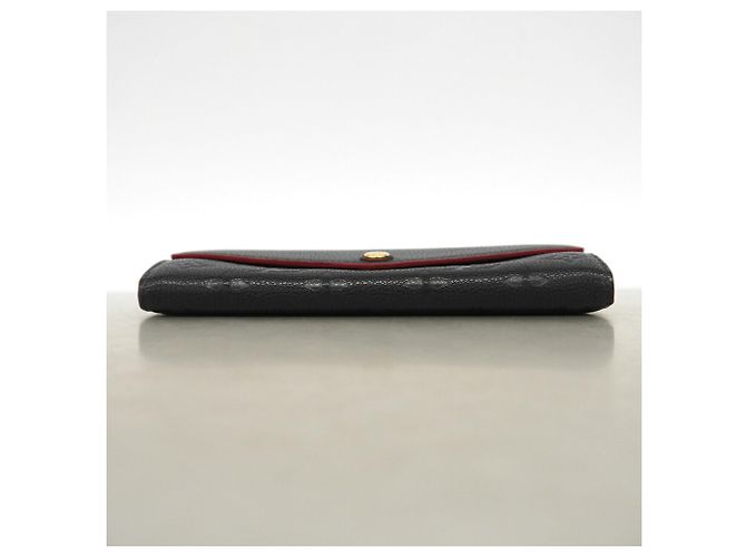 Louis Vuitton Monogram Empreinte Portefeuille Sarah Long Wallet - Marine Rouge Rosso - vista 3