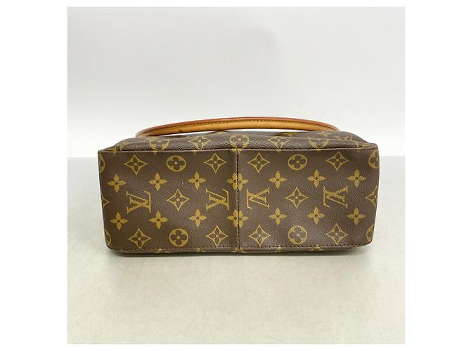 Borsa a tracolla Louis Vuitton Monogram Looping GM Marrone - vista 3