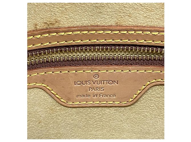 Borsa a tracolla Louis Vuitton Monogram Looping GM Marrone - vista 5