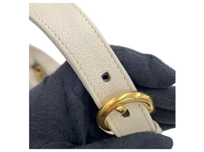 Borsa a tracolla piccola in pelle Gucci Aphrodite Beige - vista 14